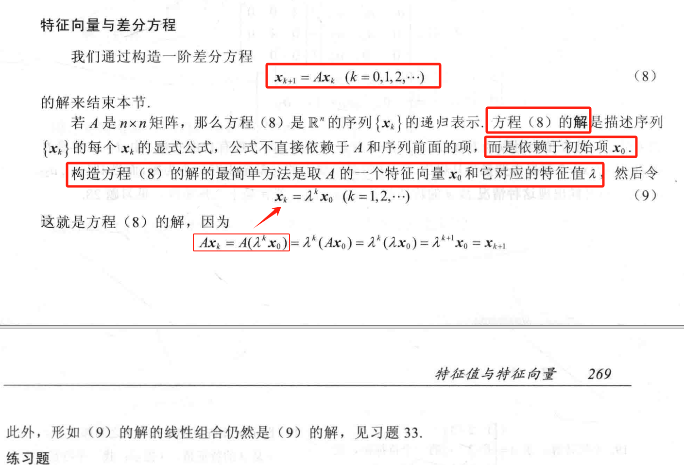 10、特征向量与差分方程