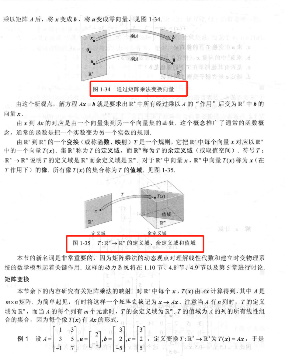 1、T变换描述Ax=b
